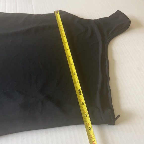 Pat Dahnke One Shoulder Black Top size small NWT - Picture 7 of 9